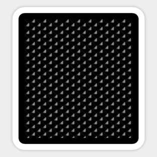 Textured black background pattern Sticker